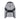 Back view of Sportalm Berlin women's ski jacket houndstooth pattern