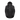 Black Mammut hooded jacket product shot with high collar and chest pockets