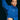 Blue Mammut ski jacket model showing underarm vent