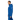 Side profile of man wearing blue Mammut Stoney HS Thermo ski jacket with sleeve logo