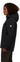 Black Mammut hooded ski jacket women's side profile with white logo patch