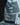 Light blue Mammut jacket interior mesh pocket and elastic hem tape detail
