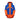 Men's Mammut Eiger Nordwand Pro hardshell jacket blue and orange color-block front view