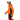 Side profile of orange Mammut ski jacket with Eiger Extreme sleeve text