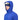 Blue Mammut Eiger Nordwand jacket worn with climbing helmet