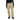 Front view of beige Mammut Stoney ski pants with cargo pockets and logo