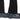 Close-up of black Mammut Stoney HS Thermo ski pant cuff with snap adjustment over Tecnica boot