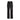 Black Mammut Stoney HS Thermo women's ski pants flat lay showing zippered thigh pockets and logo