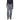 Slate grey Mammut Stoney HS Thermo ski pants on model with elastic side panels and zippered pockets