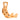 Burton W STEP ON SO FLORAL BLUR orange snowboard binding side view with cutout highback