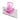 Pink Burton Step On snowboard binding mounted on white board M Herrmanns