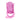 Pink Burton Step On snowboard binding textured footbed embossed logo