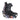 Multicolor floral Burton Step On snowboard binding with black boot attached