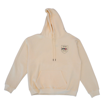 Ischgl Official Logo Hoodie, Farbe Vanilla, vorne