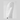 White Hestra Fall Line Mitt side contour showing natural leather grain