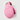 Pink Hestra Fall Line Mitt rear angle showing padded insulation construction