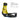 Yellow Burton Cartel X Step On snowboard binding flex slider showing aggressive to playful settings