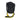 Yellow and black Burton Step On snowboard binding with numbered dial and padded ankle support