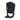 Black Burton Step On snowboard binding front view with numbered adjustment dial and X pattern footbed