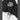 Hestra Army Heli Ski black glove cuff with 1936 mountain patch and carabiner clip