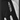 Hestra Army Heli Ski black leather glove with white fingertips and embroidered logo