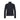 Sportalm Vicenza black women's ski jacket back view with smooth fabric and ribbed cuffs