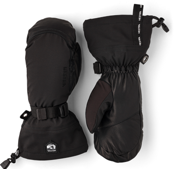 Army Leather Extreme Mitt Hestra Handschuhe, Farbe Schwarz