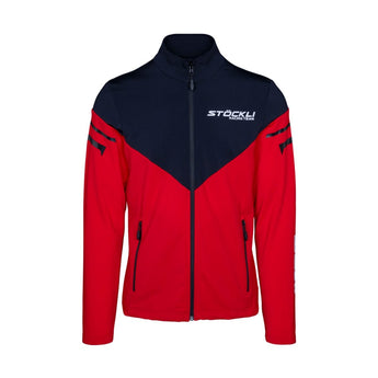 Stoeckli WRT Technostretch red navy blue full-zip jacket with racing team logo