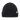 Black Barts Stonel ribbed knit beanie with folded cuff detail
