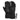 Black Reusch Morris GORE-TEX ski gloves front view with softshell knuckle strip