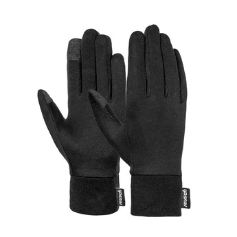 Reusch Silk Liner TOUCH-TEC black fingerless gloves with touch-screen fingertips