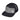 Black ORTOVOX LOGO AIR TRUCKER cap with gray front panel and mesh back