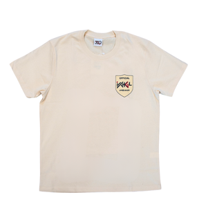 Ischgl Official Logo T-Shirt, Farbe Beige vorne