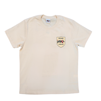 Ischgl Official Logo T-Shirt, Farbe Beige vorne