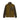 The North Face Yumiori Full Zip men's fleece jacket in olive green and dark brown with zippered pockets