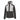 Black and gray color-block Dot Out Aria men's jacket with quilted chest panel