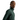 Arcteryx Rho LT men's quarter-zip midlayer shirt in dark green with high collar