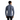 Back detail of slate blue Arcteryx Rho LT with horizontal shoulder seam