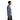 Arcteryx Rho LT slate blue men's half-zip top with flatlock stitching detail