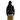 Back view of black Arcteryx hooded jacket displaying white ARCTERYX logo on hood