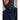Dark navy Arcteryx Atom Hoody M close-up with stylized skeleton logo and chest stitching