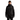 Studio shot black Arc'teryx Alpha SV ski jacket front