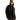 Black women's Arcteryx Cerium Hoody front view unzipped over base layer