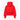 Goldbergh Volare W red puffer ski jacket back view showing cropped hem and elastic cuffs
