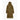Back view of Goldbergh Sion women's dark olive hooded ski jacket