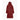 Back view of deep red Goldbergh Sion women's hooded ski jacket