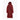 Deep red Goldbergh Sion women's long quilted ski jacket with logo