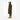Brown Goldbergh Sion long hooded down jacket side view with hood up and boots