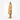 Tan Goldbergh Sion long puffer jacket styled with beanie and boots side profile