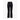 Black Goldbergh ski pants back view with leg zippers and gold stripes